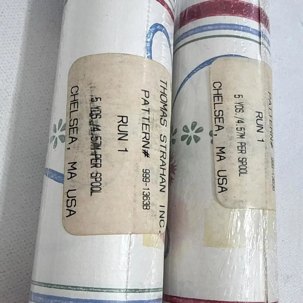 Vintage Thomas Strahan Inc Border Wallpaper‎ Pattern 999-13638 (2) New Rolls